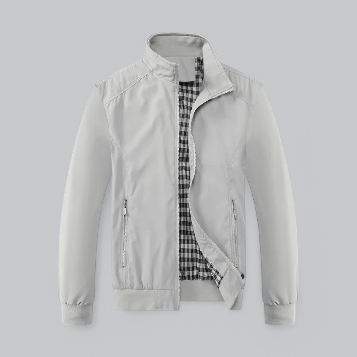 Valenti | Classic Harrington Jacket - Slim Lightweight Bomber