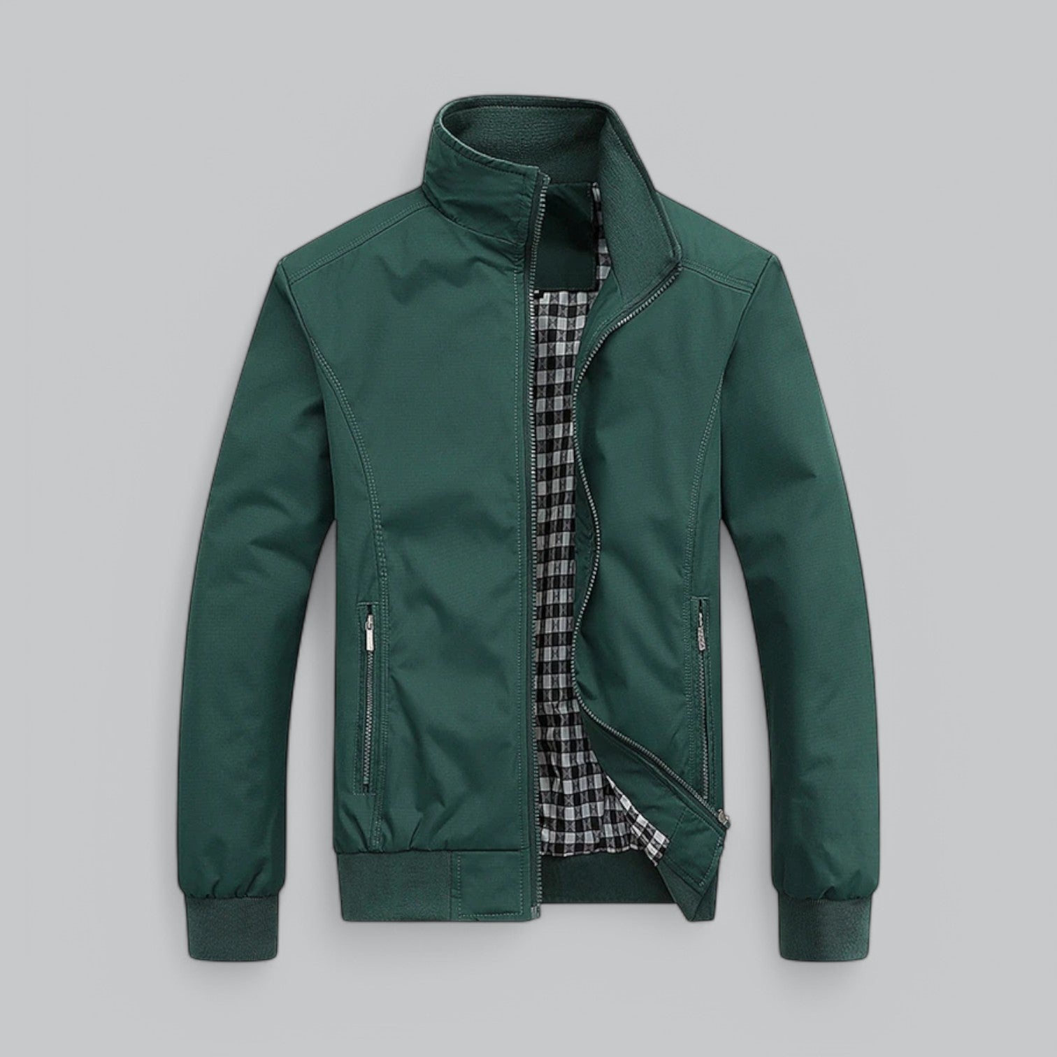 Valenti | Classic Harrington Jacket - Slim Lightweight Bomber