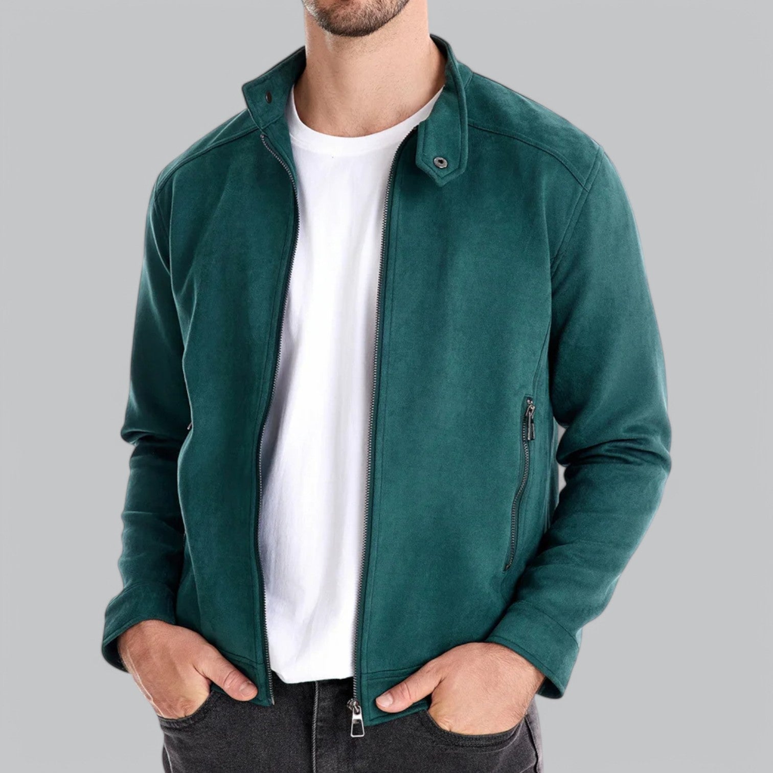 Valenti | Suede Summer Jacket - Casual Leather Bomber