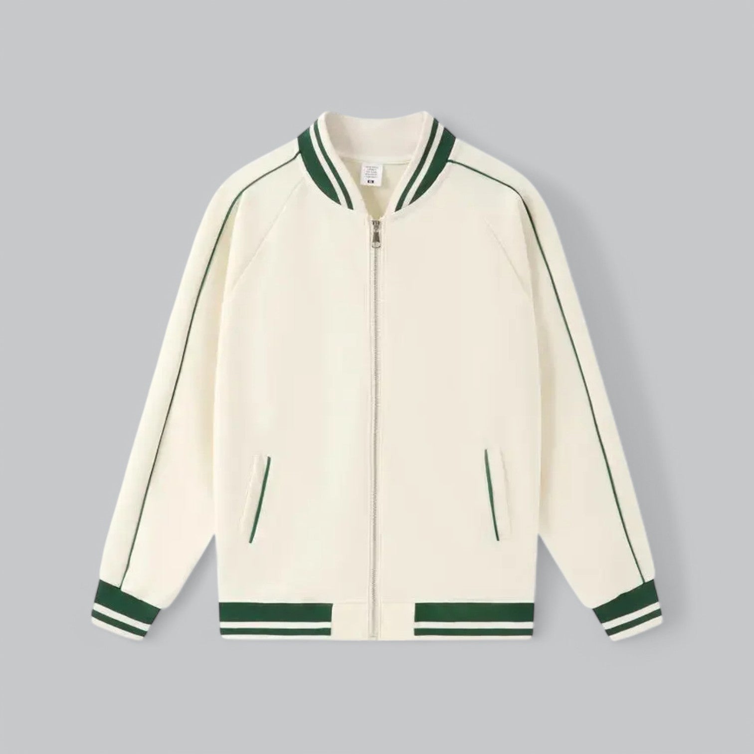 Valenti | Old-Money Baseball Jacket - Loose Fit Cotton Bomber