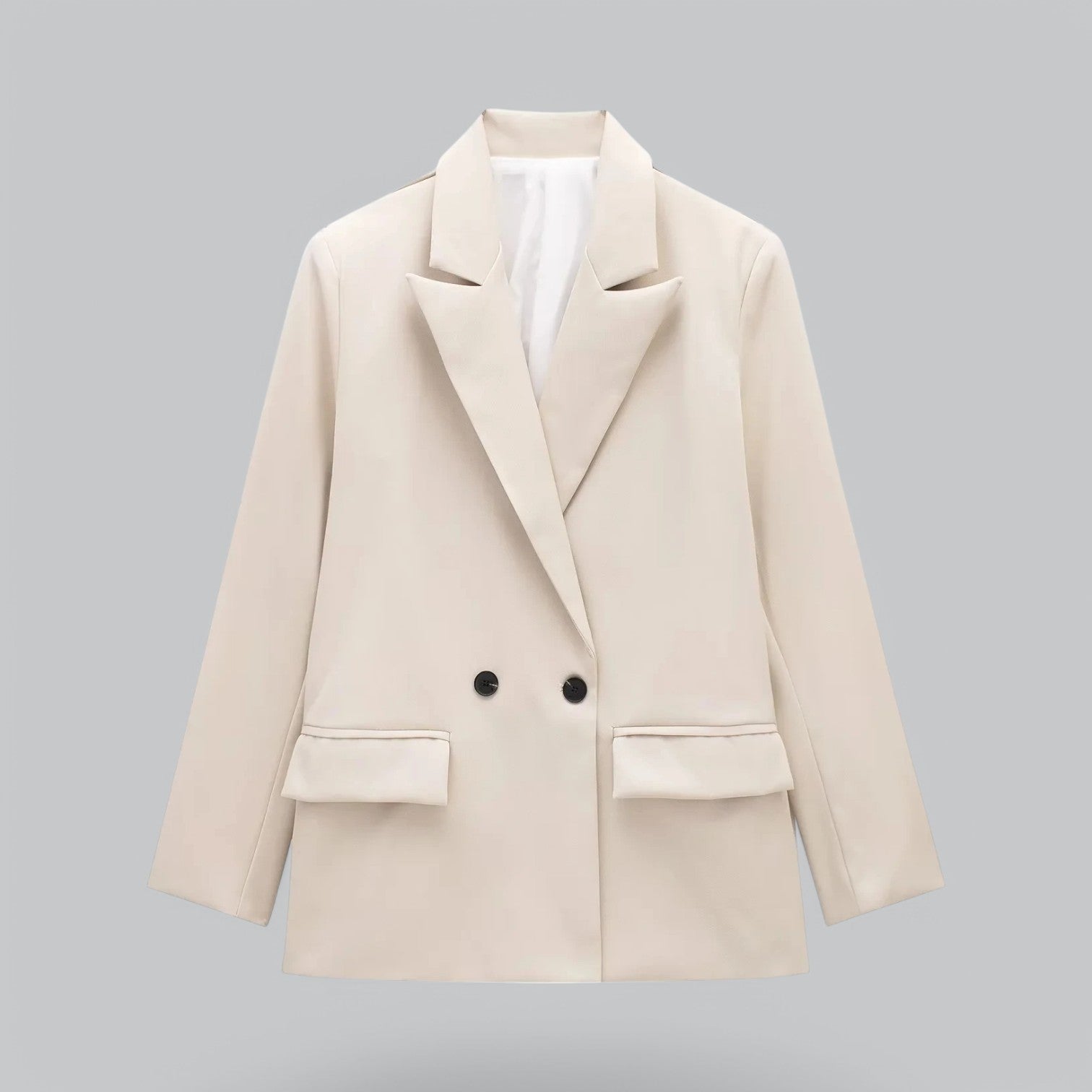 Valenti | Classy Formal Blazer - Double Breasted Spring Overcoat