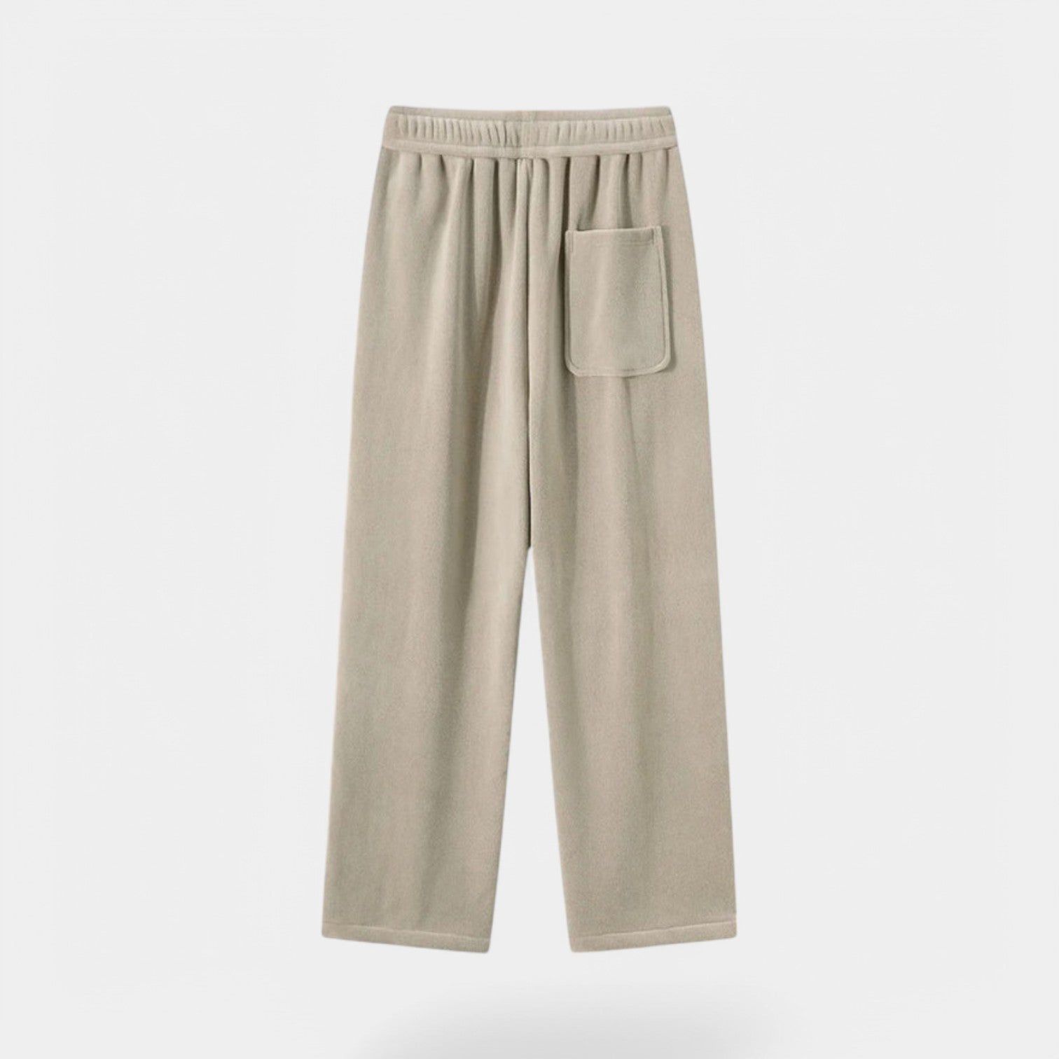 Valenti | Teddy Fleece Sweatpants - Wide Leg Casual Trousers