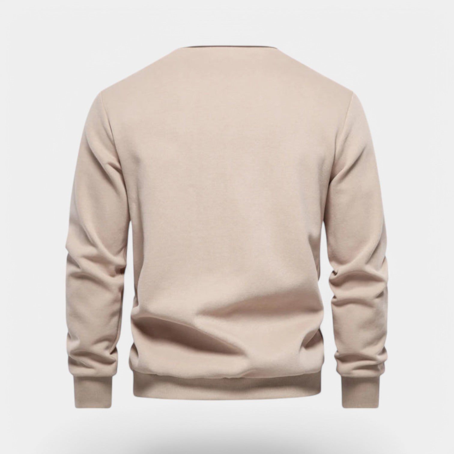 Valenti | Dress Collar Polo Neck Sweatshirt - Cotton Pullover