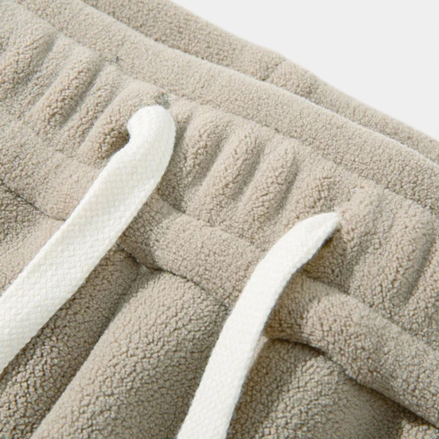 Valenti | Teddy Fleece Sweatpants - Wide Leg Casual Trousers