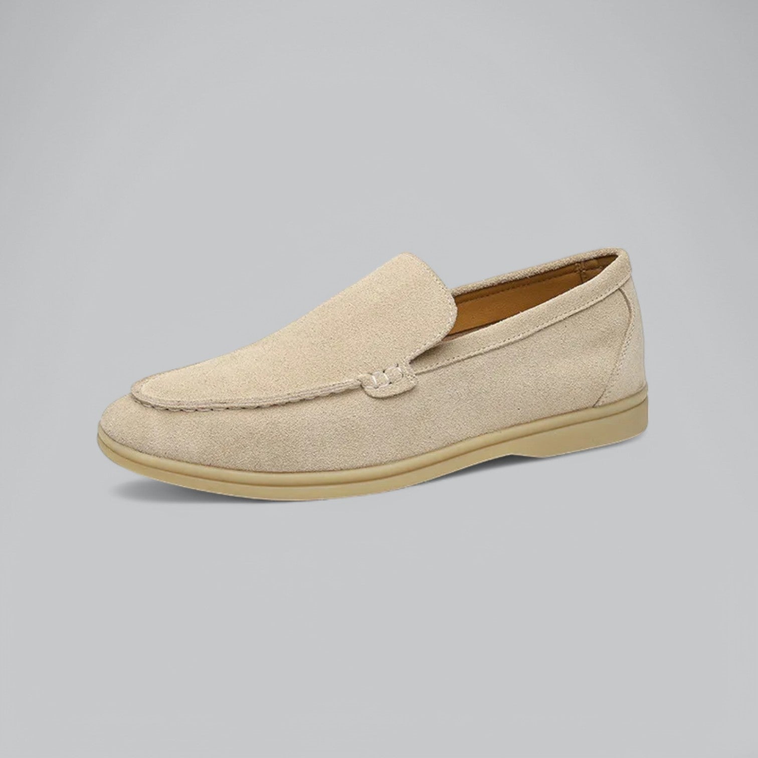 Valenti | Leather Suede Loafers - Soft Slip-On Shoes