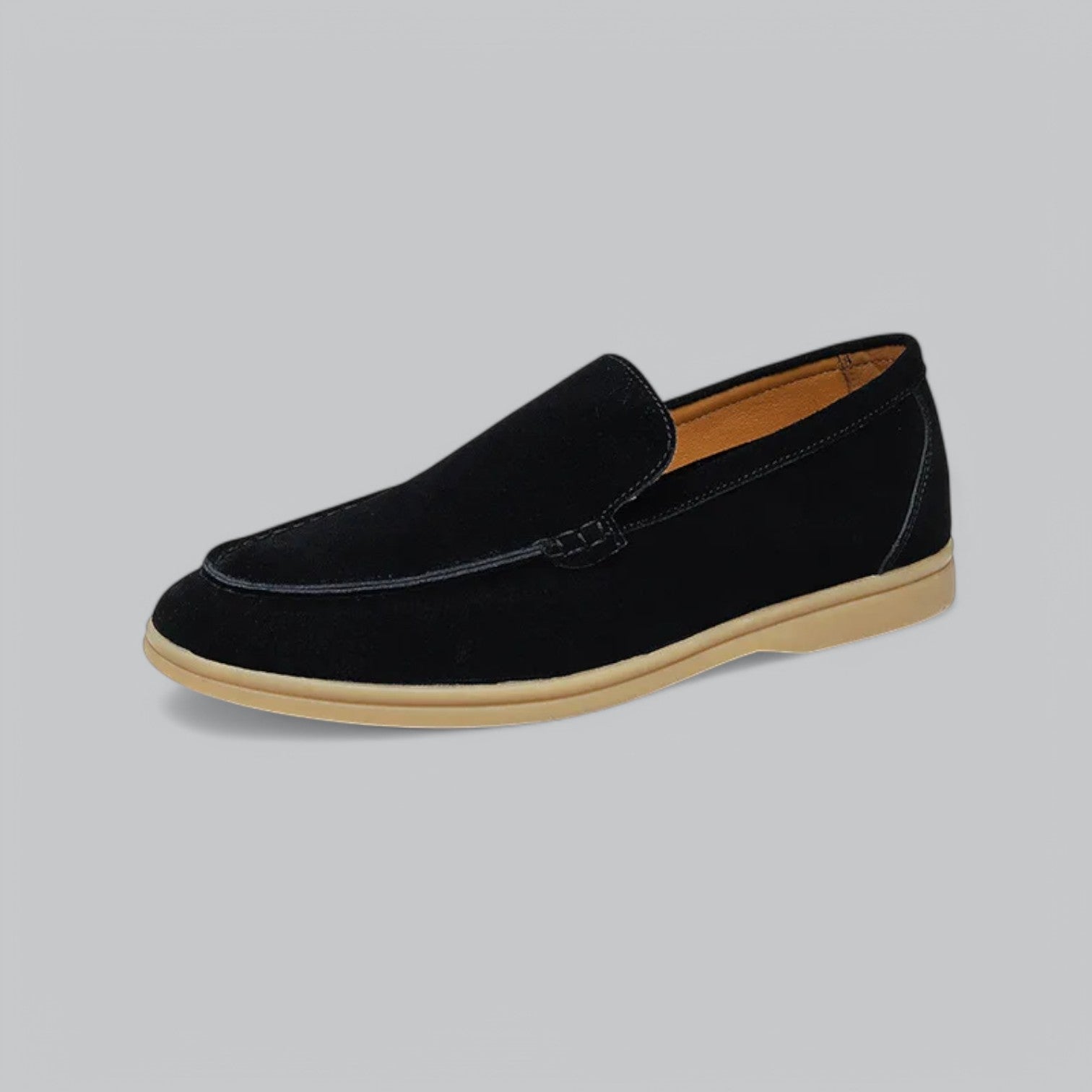Valenti | Leather Suede Loafers - Soft Slip-On Shoes