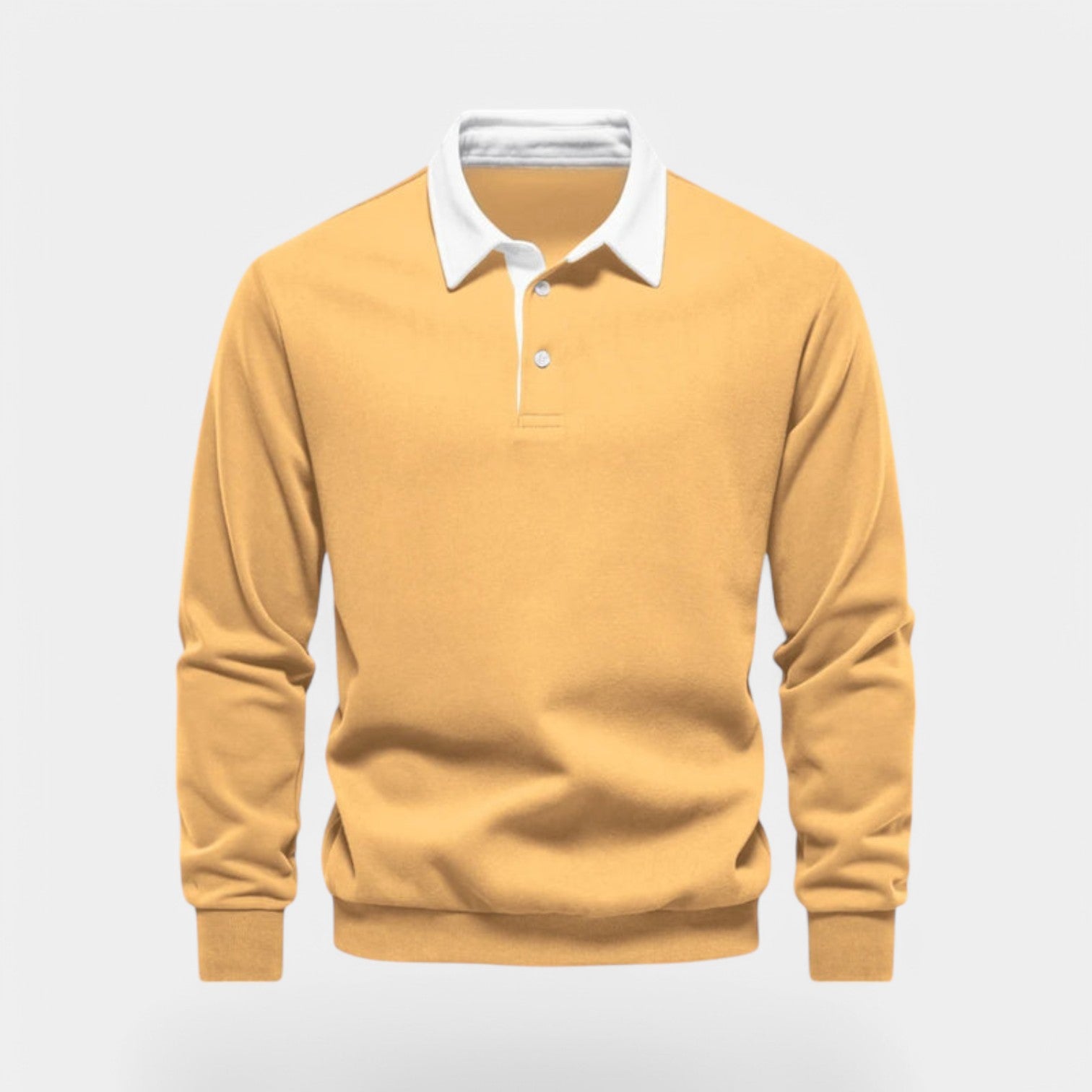 Valenti | Dress Collar Polo Neck Sweatshirt - Cotton Pullover