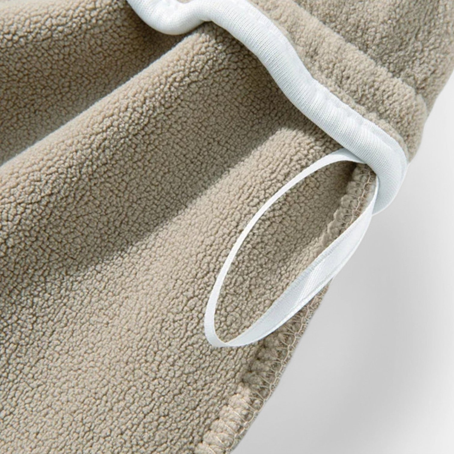 Valenti | Teddy Fleece Sweatpants - Wide Leg Casual Trousers