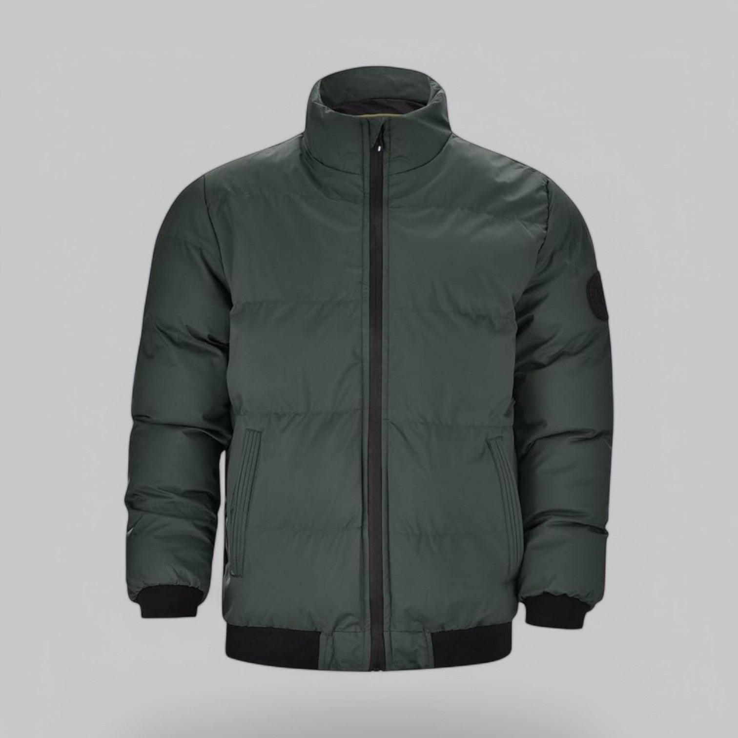 Valenti | Lightweight Puffer Jacket - Mock Bomber