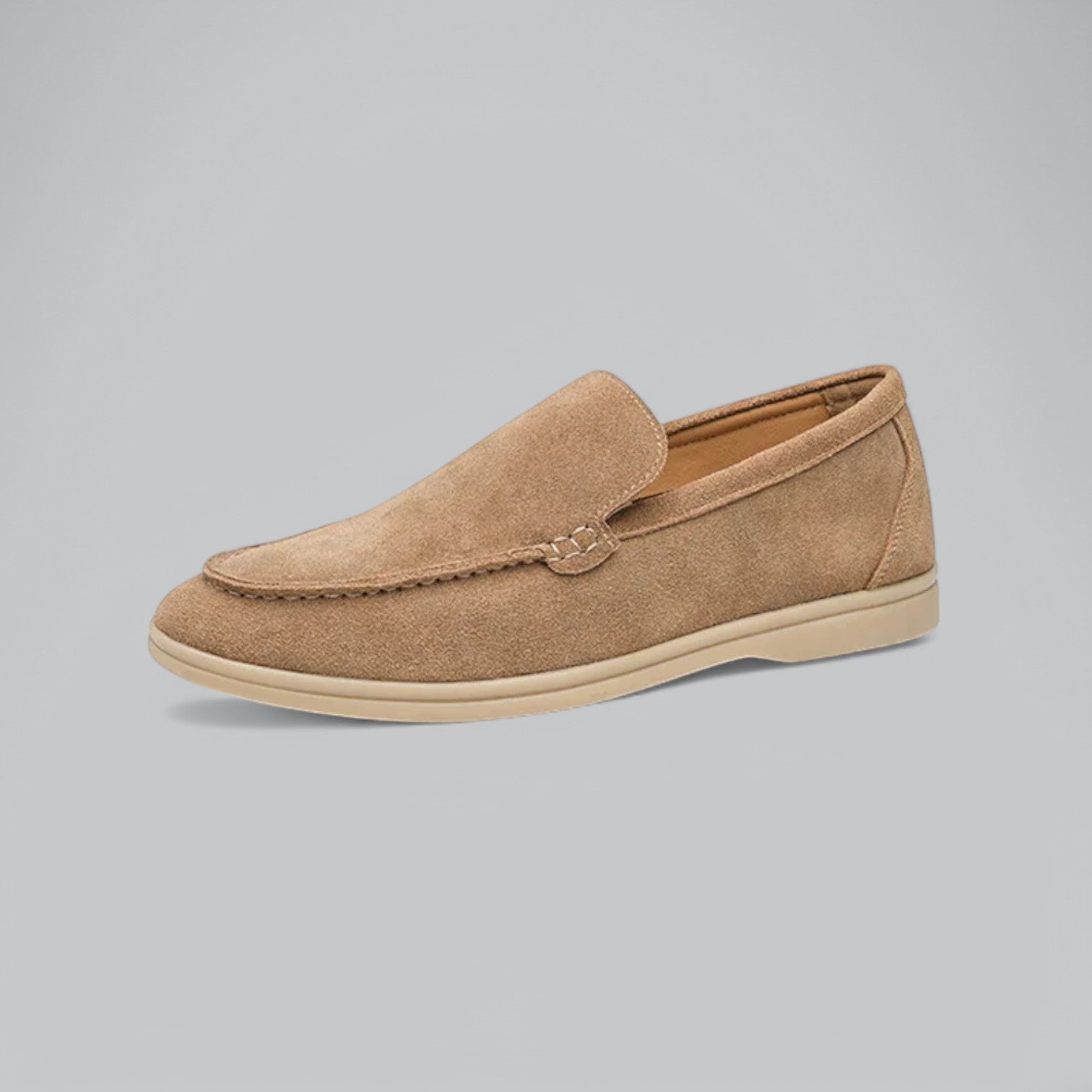 Valenti | Leather Suede Loafers - Soft Slip-On Shoes