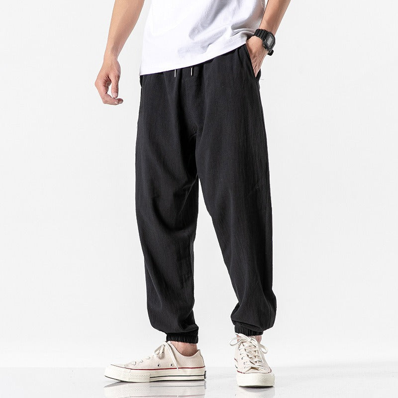 Valenti | Pure Linen Pants - Baggy Trousers