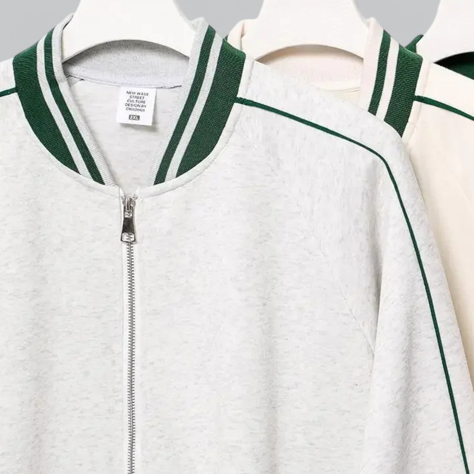 Valenti | Old-Money Baseball Jacket - Loose Fit Cotton Bomber
