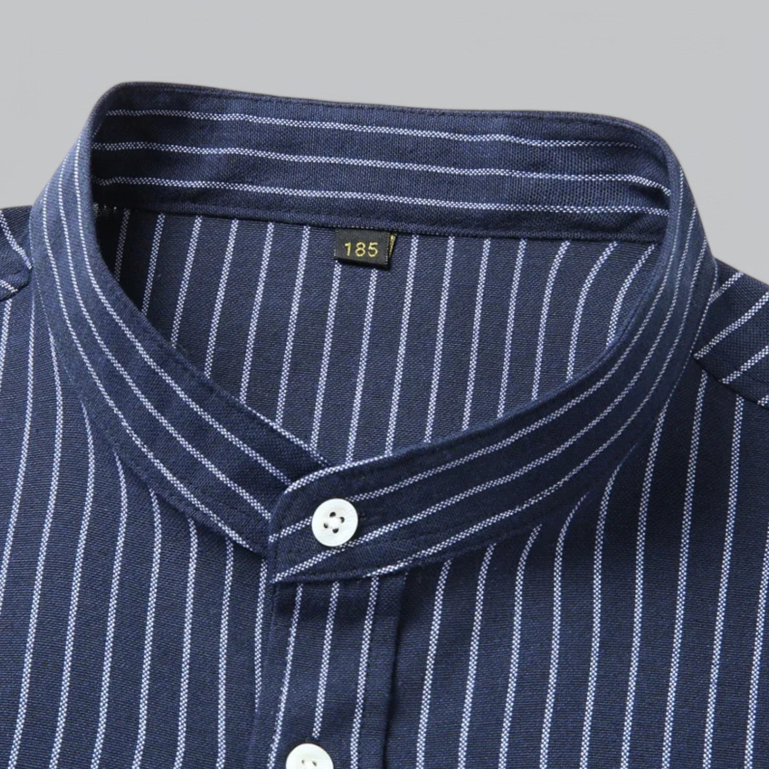 Valenti | Classic Striped Cotton Polo T-Shirt - Old Summer Dress Shirt