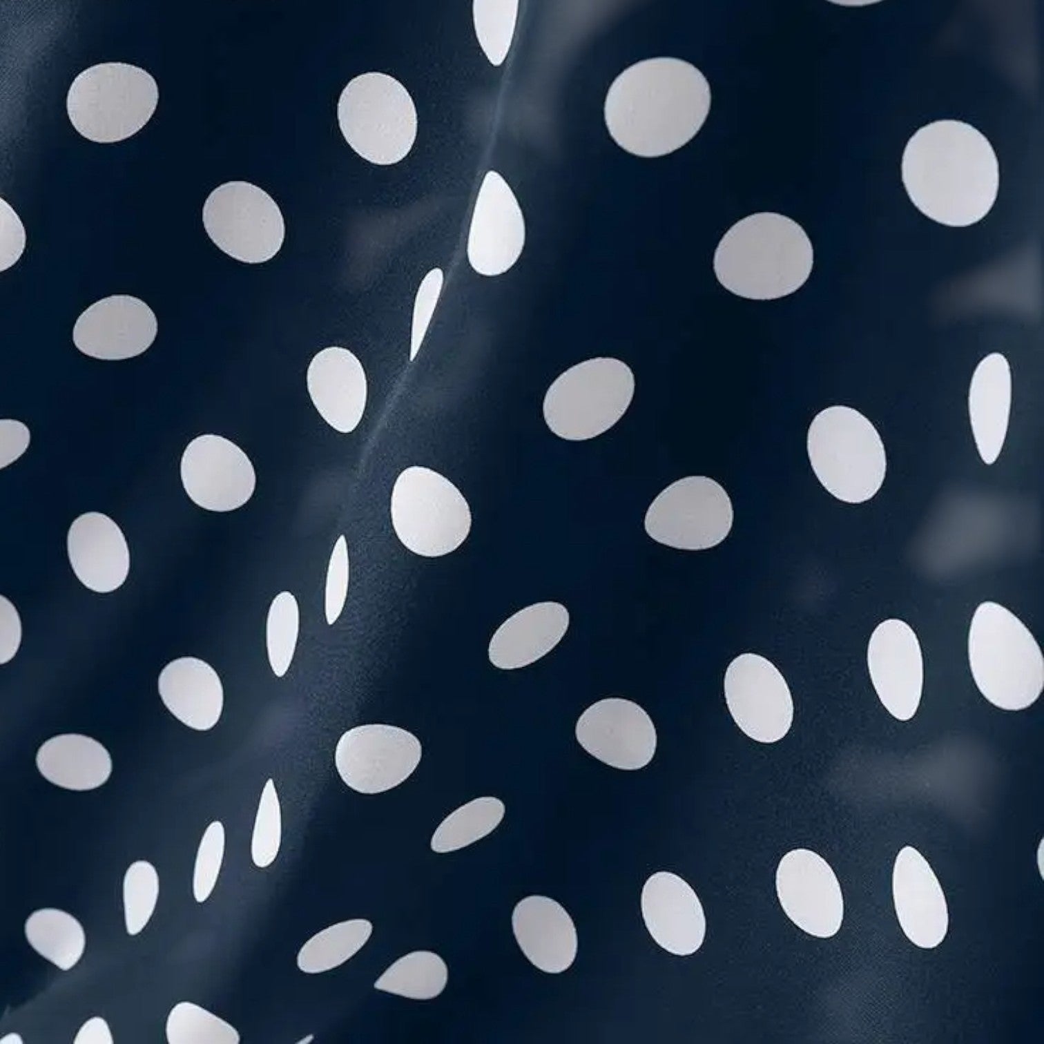 Valenti | Tie Neck Polka Dot Dress - Short Sleeve Midi Dress