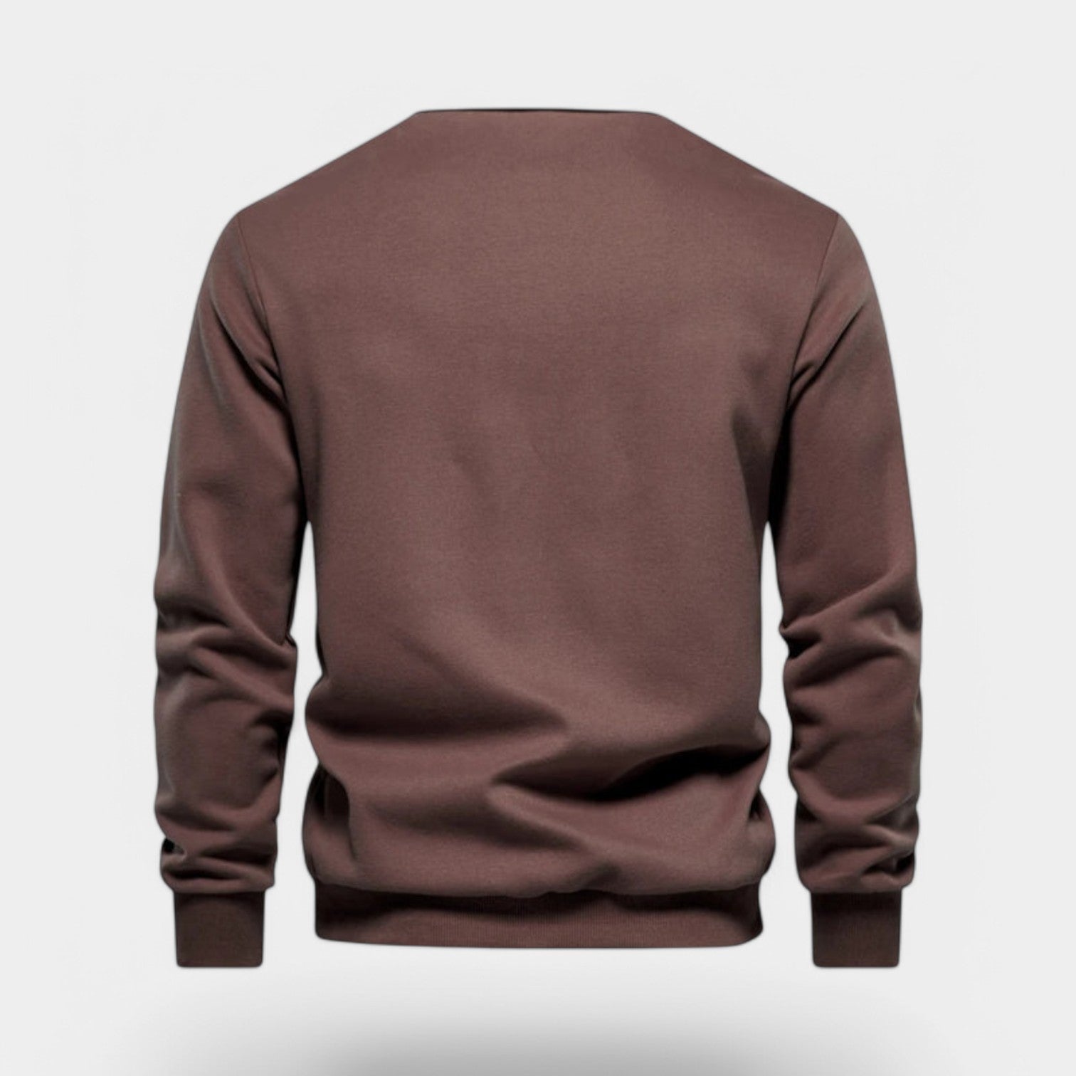 Valenti | Dress Collar Polo Neck Sweatshirt - Cotton Pullover