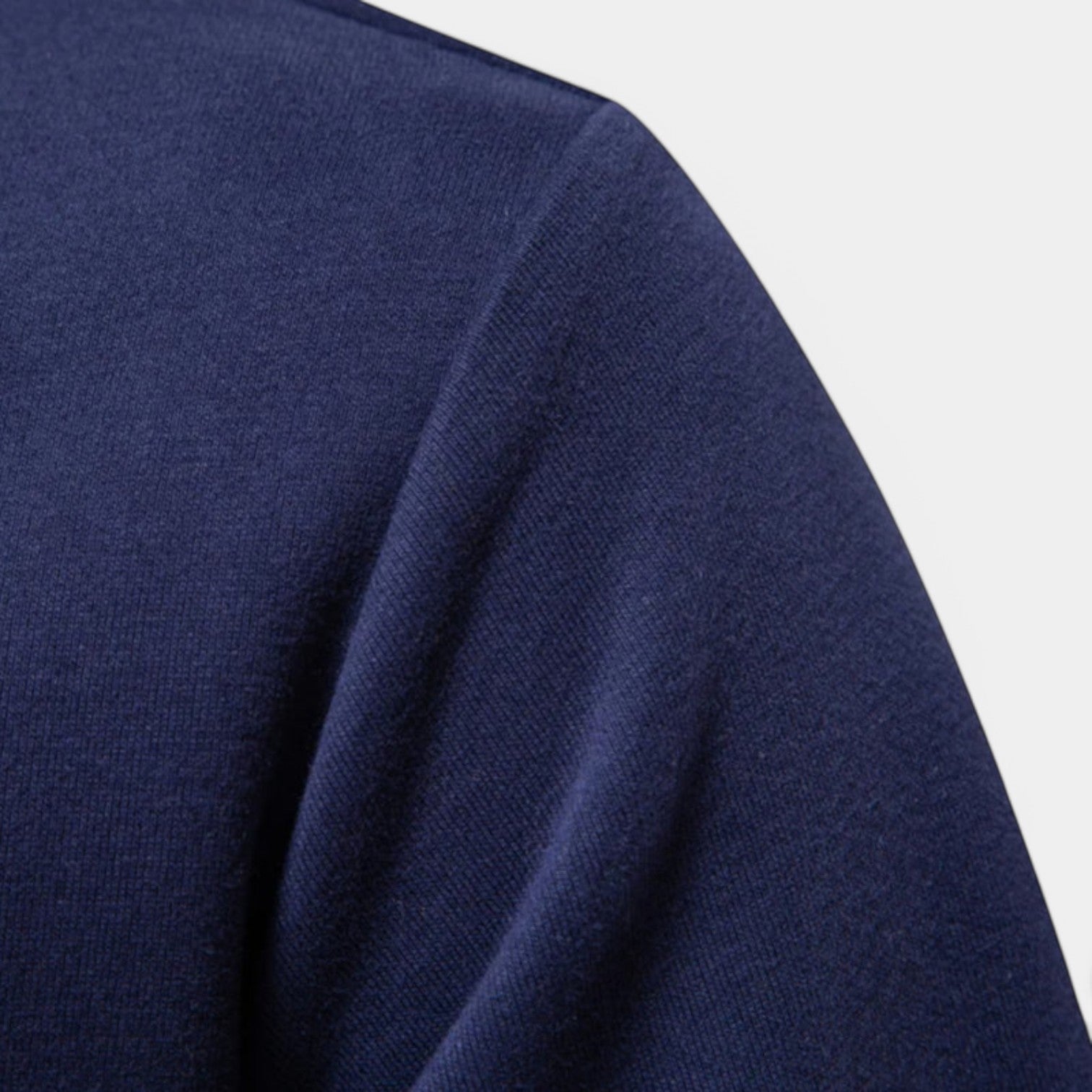 Valenti | Dress Collar Polo Neck Sweatshirt - Cotton Pullover