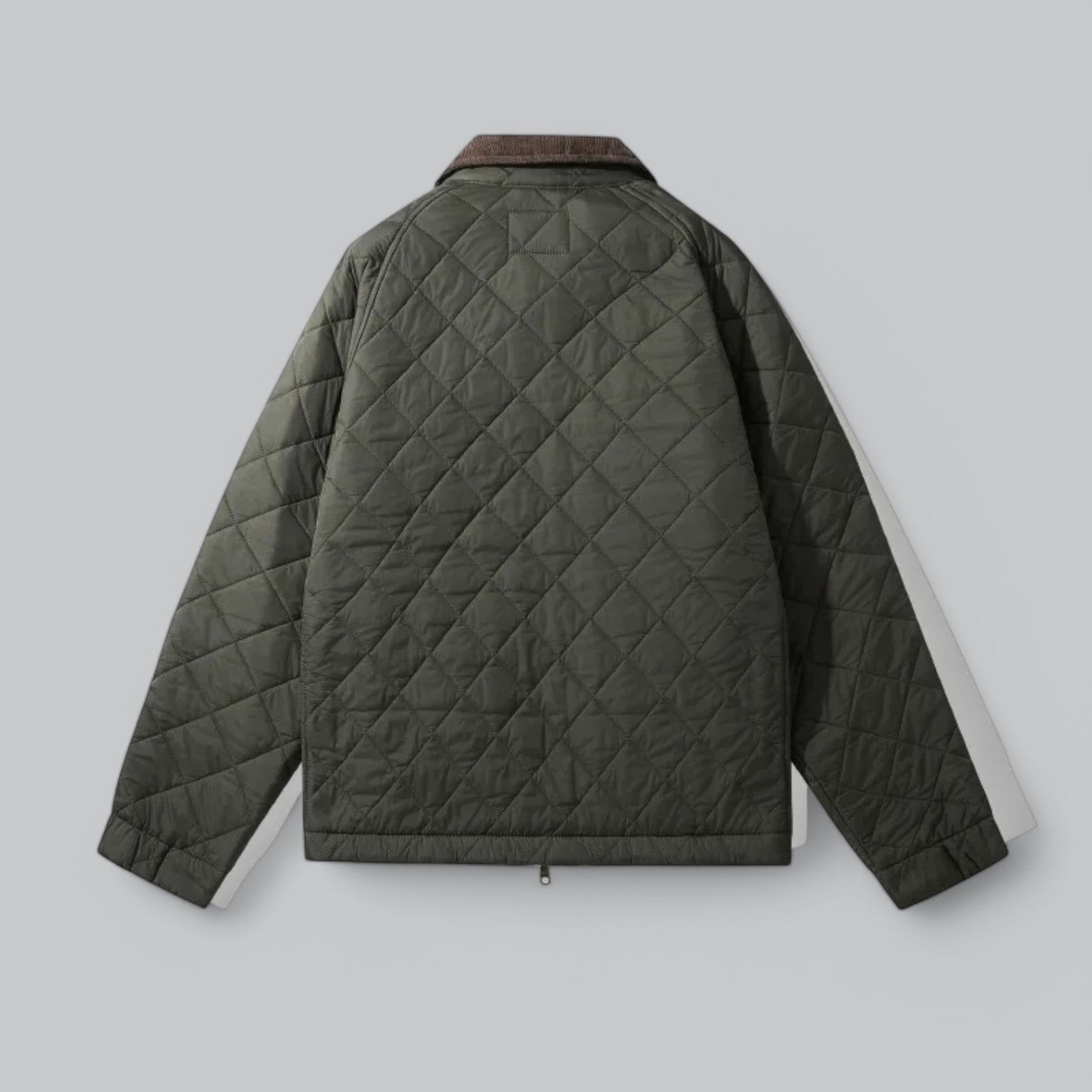 Valenti | Classic Quilted Corduroy Military Jacket - Retro Windproof Bomber