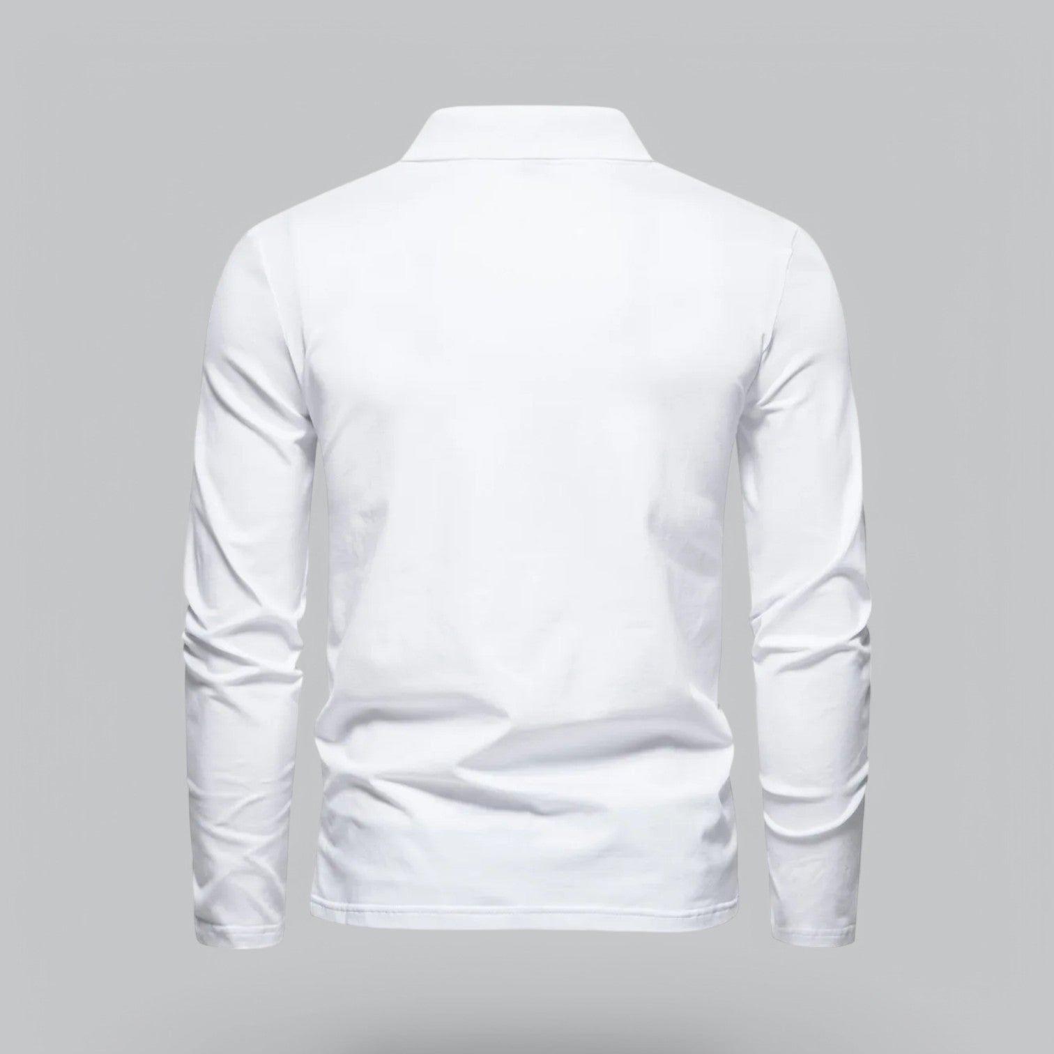 Valenti | Premium Cotton Long Sleeve Polo Shirt - Business Tee