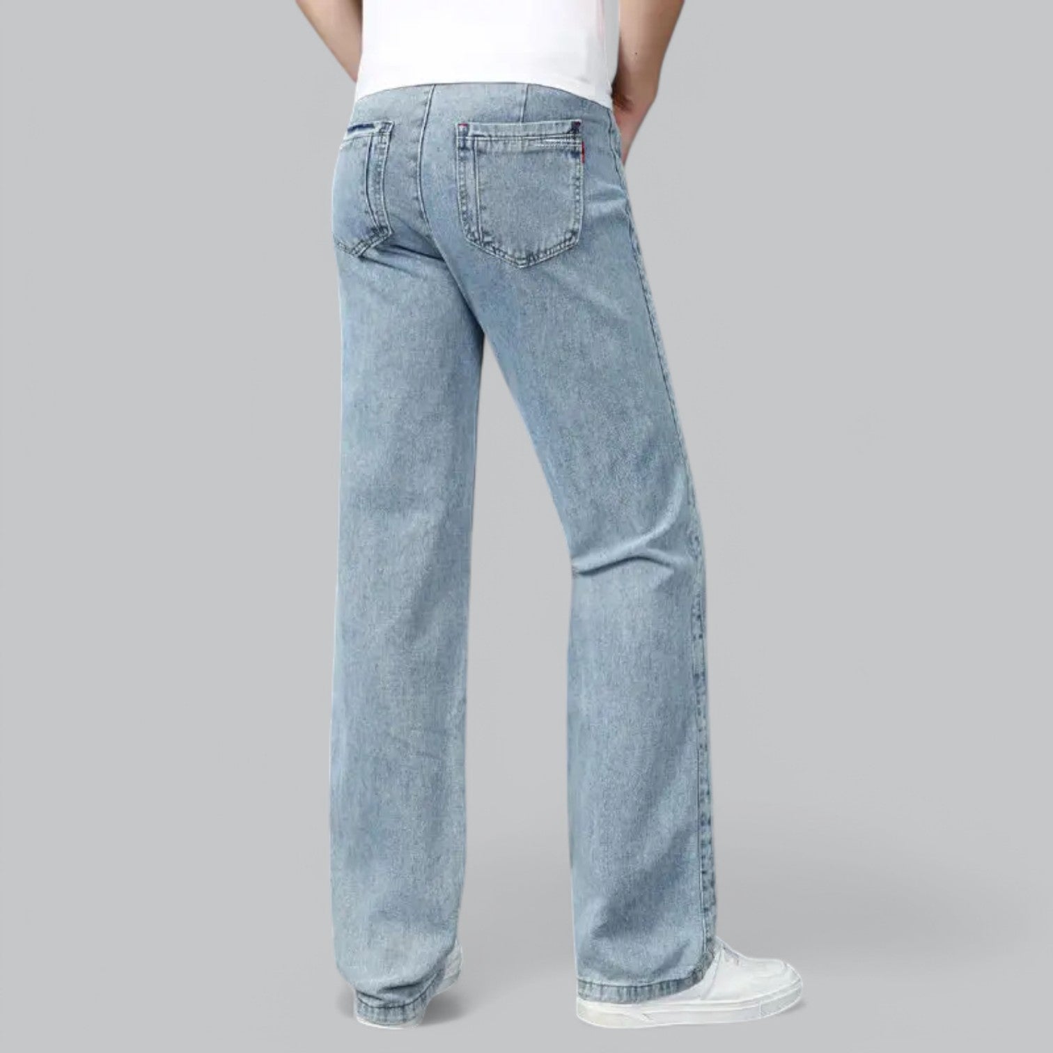 Valenti | Vintage Wide Leg Straight Jeans - Casual Loose Fit Pants