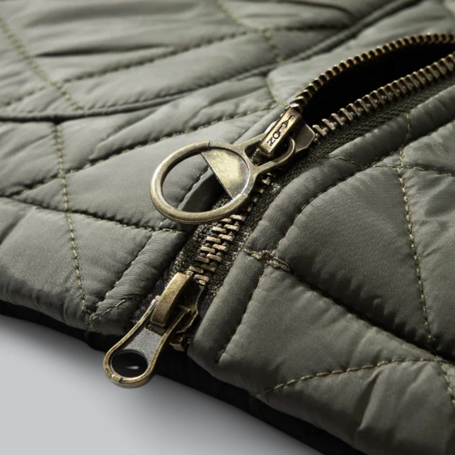 Valenti | Classic Quilted Corduroy Military Jacket - Retro Windproof Bomber