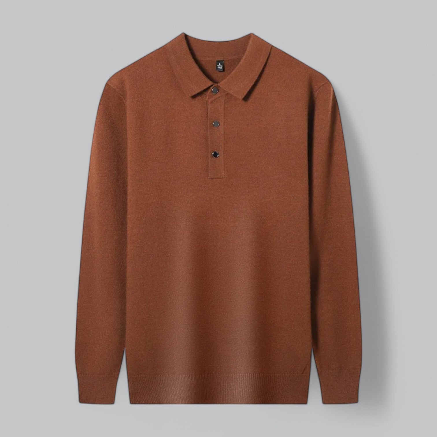 Valenti | Classic Cashmere Polo Jumper - Knitted Pullover