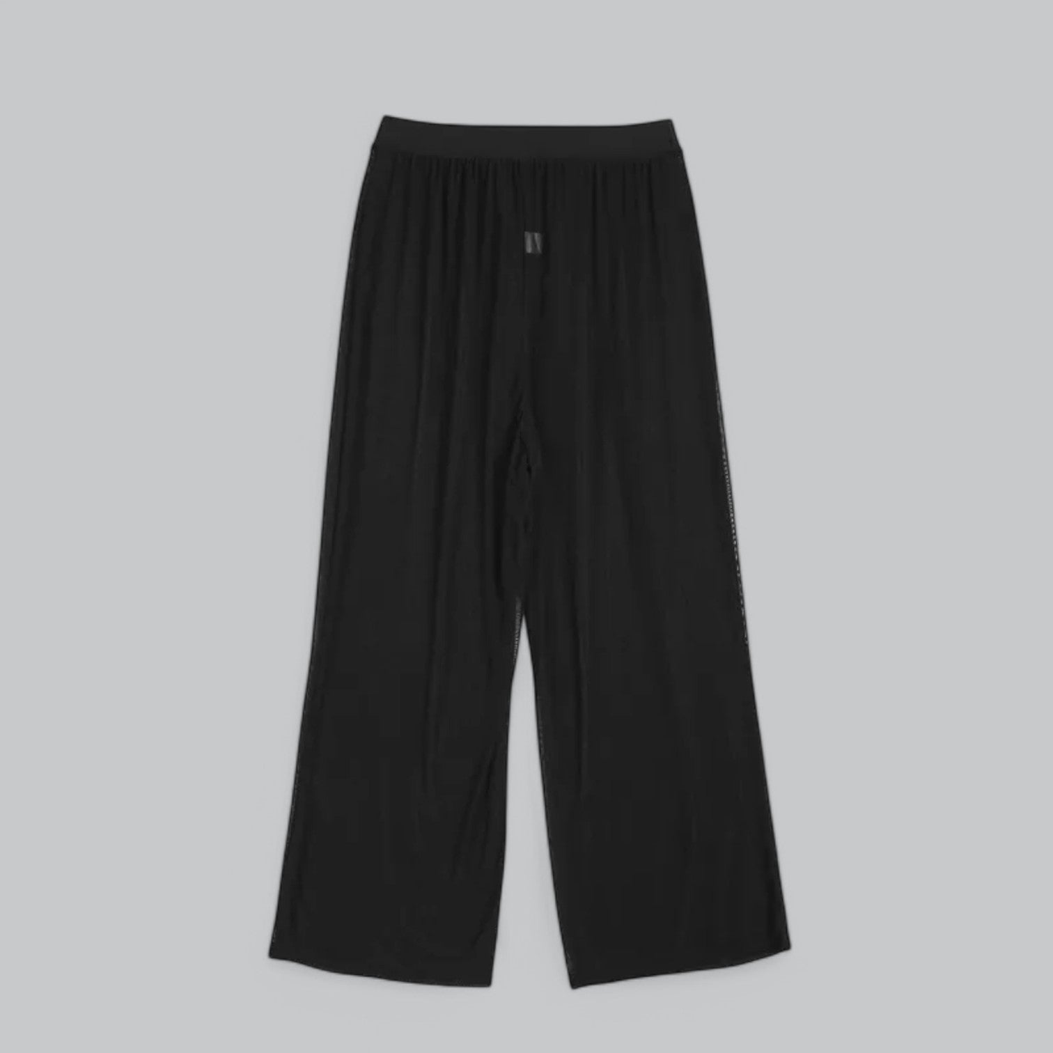 Valenti | Mesh See Through Loose Pants - Stretch Wide Leg