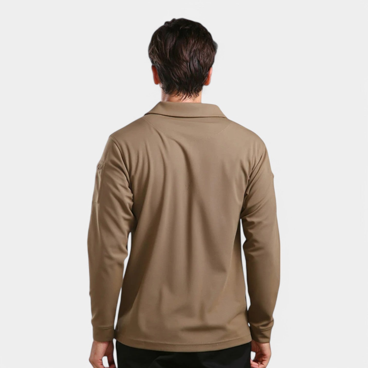 Valenti | Long Sleeve Polo Shirt - Breathable Lightweight Jumper