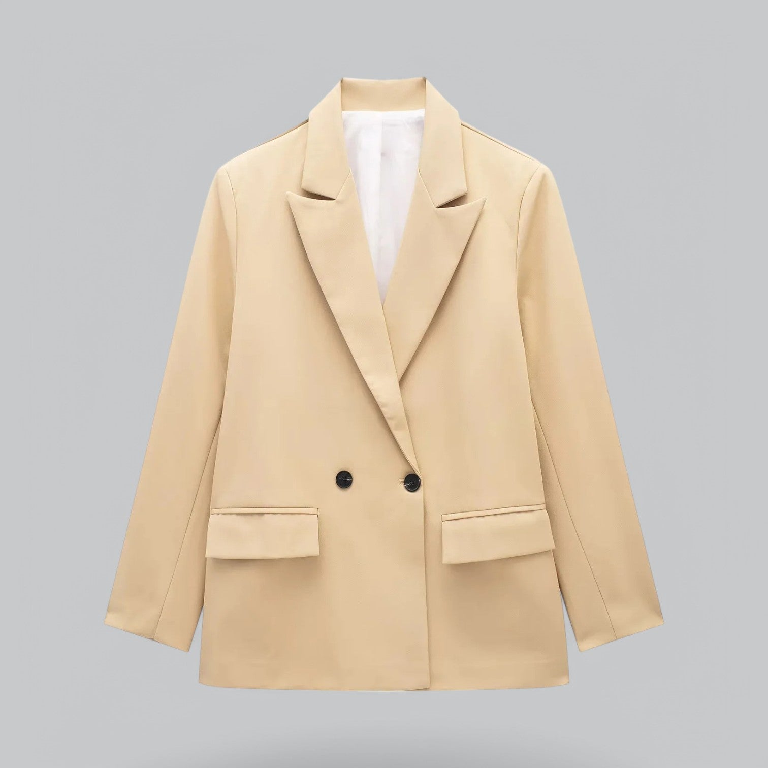 Valenti | Classy Formal Blazer - Double Breasted Spring Overcoat