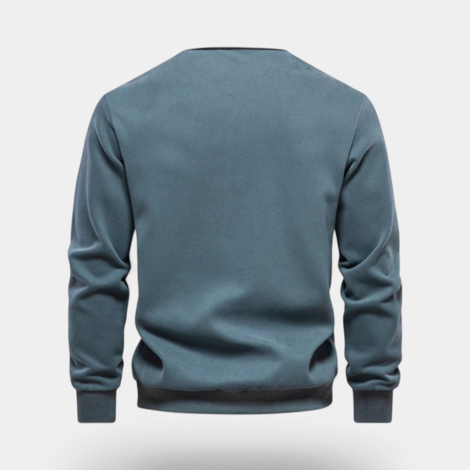 Valenti | Dress Collar Polo Neck Sweatshirt - Cotton Pullover