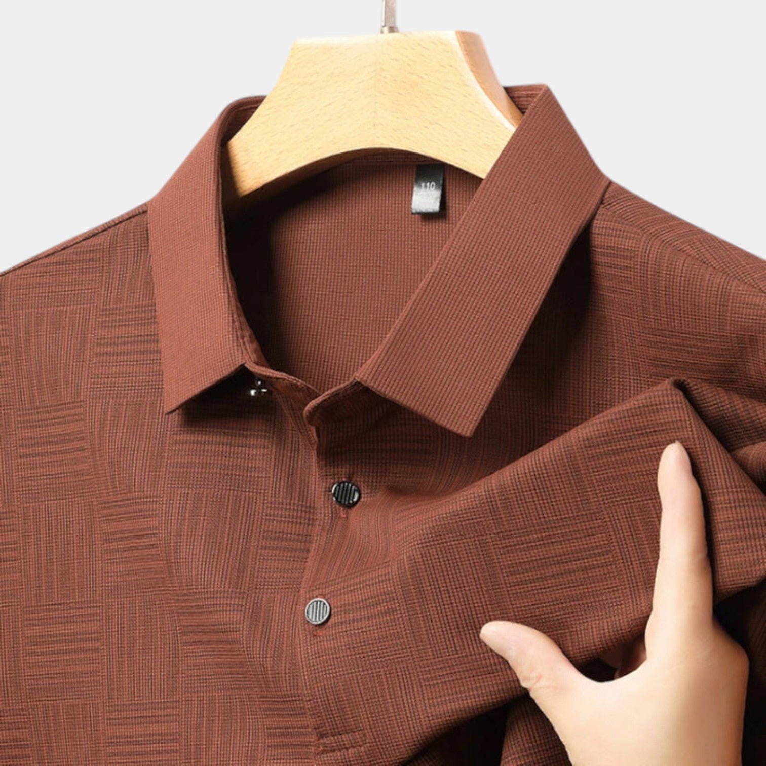 Valenti | Printed Short Sleeve Polo Shirt - Business T-Shirt
