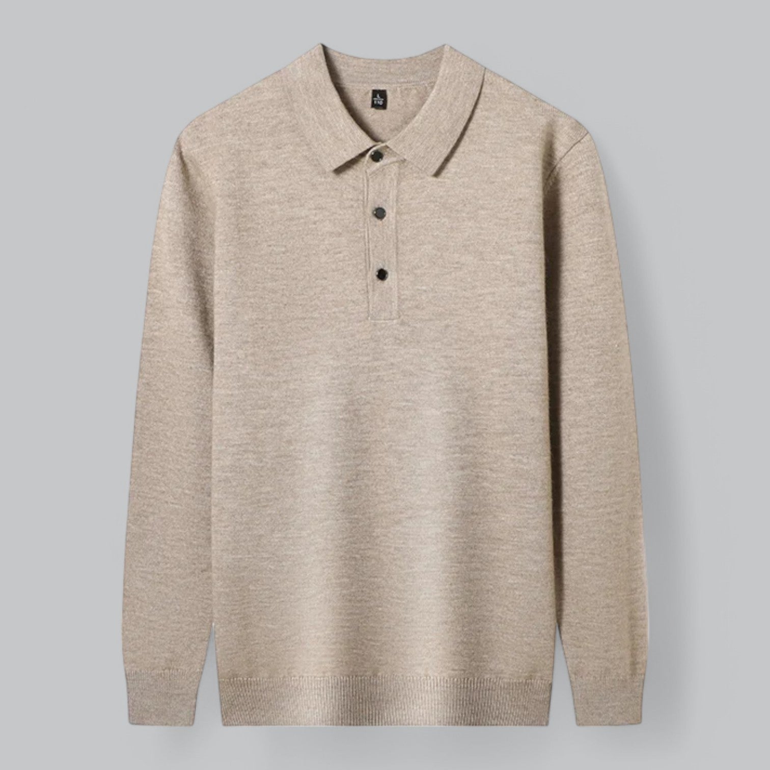 Valenti | Classic Cashmere Polo Jumper - Knitted Pullover