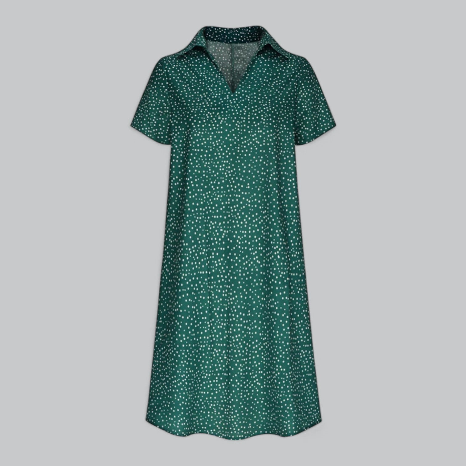 Valenti | Bohemian Summer Dress - Polka Dot Sundress