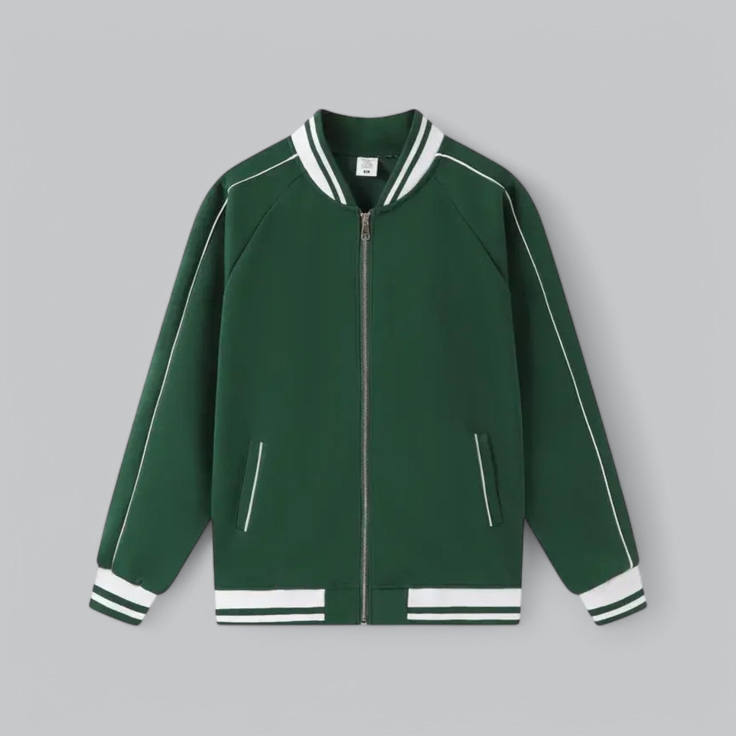 Valenti | Old-Money Baseball Jacket - Loose Fit Cotton Bomber