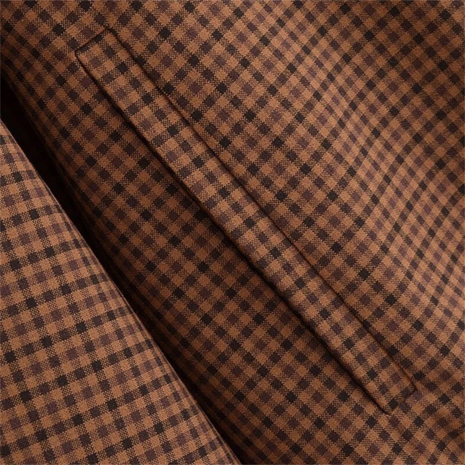 Valenti | Retro Plaid Zipper Coat - Loose Fit Casual Bomber Jacket