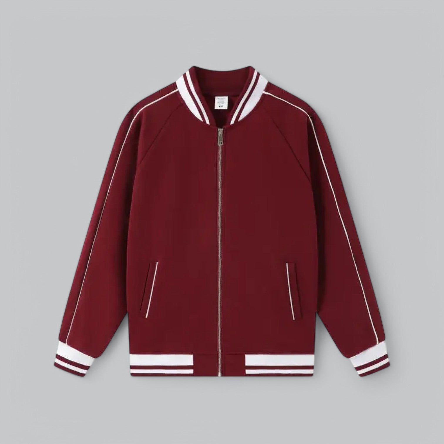 Valenti | Old-Money Baseball Jacket - Loose Fit Cotton Bomber