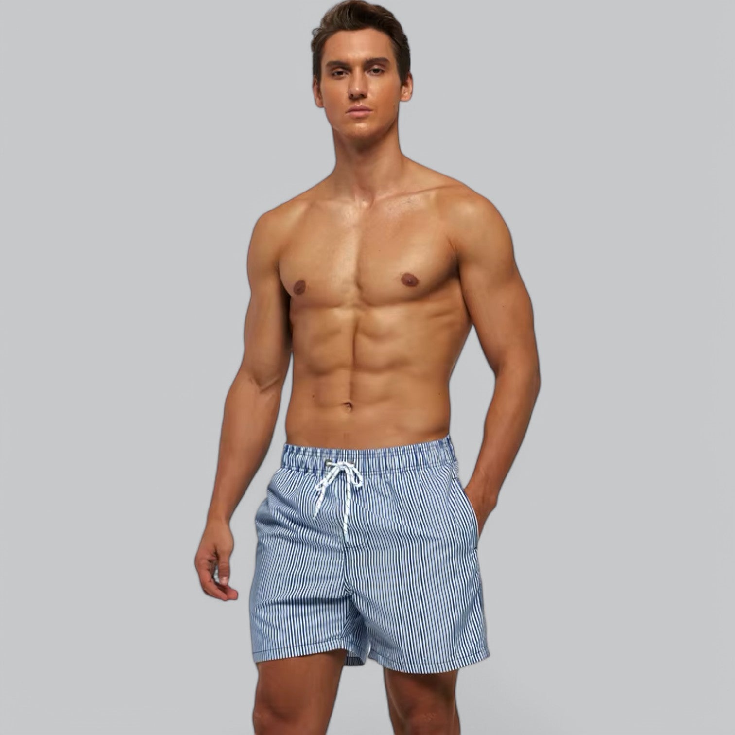 Valenti | Classic Swim Shorts - Board Trunks with Inner Lining