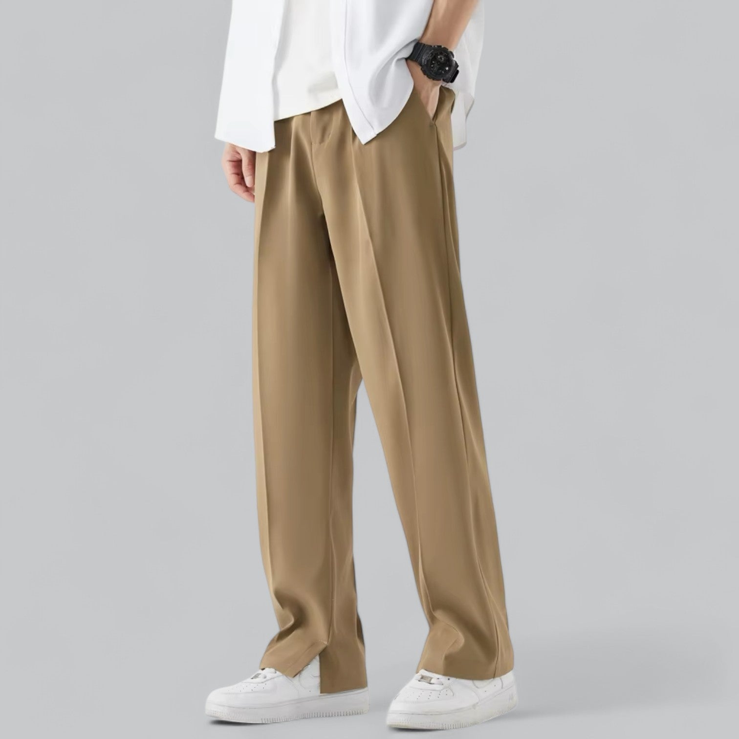 Valenti | Men's Straight Wide Leg Pants