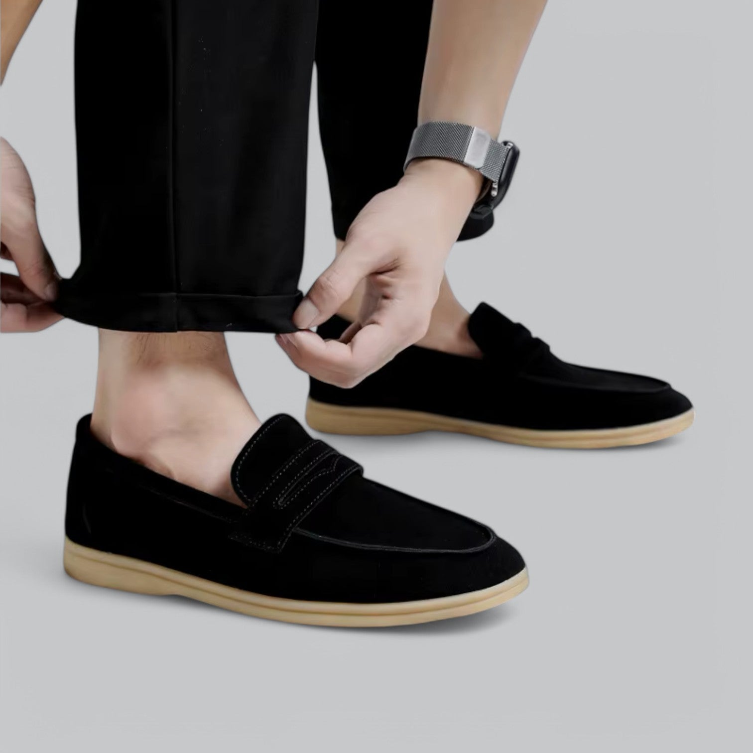 Valenti | Casual Suede Loafers - Classic Soft Moccasins
