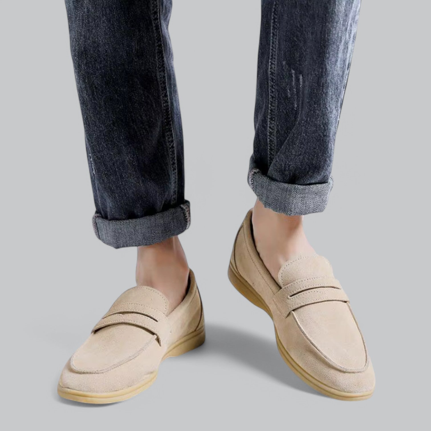Valenti | Casual Suede Loafers - Classic Soft Moccasins