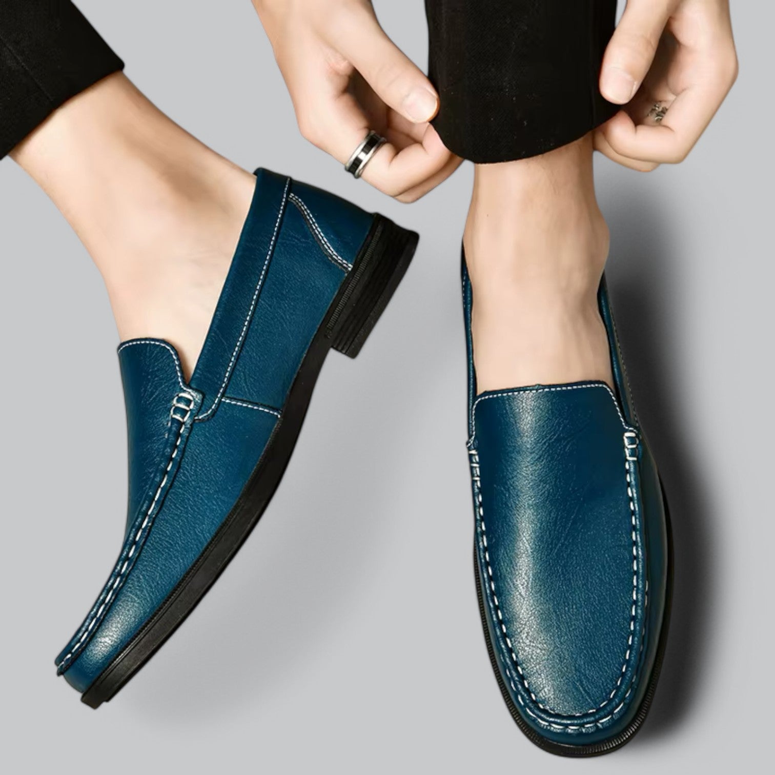 Valenti | Premium Leather Loafers - Business Shoes