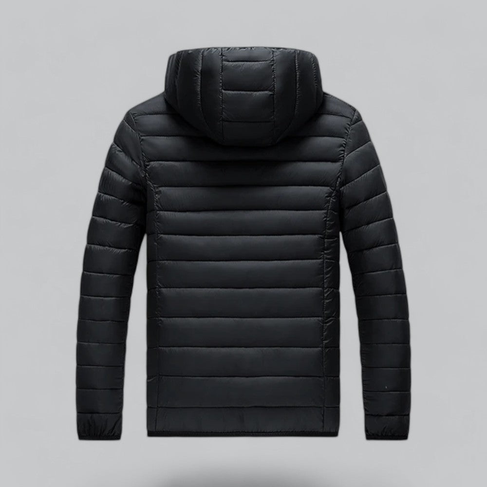 Valenti | Men's Hooded Windbreaker Puffer Jacket Parka-VALENTI