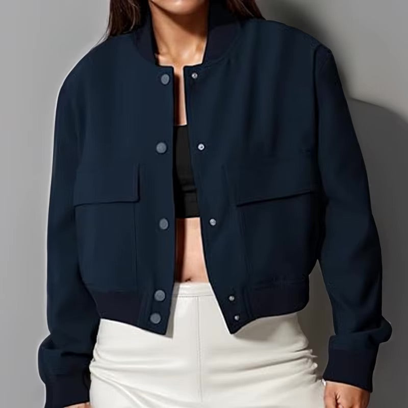 Valenti | Classy Bomber Jacket - Chic Spring Coat