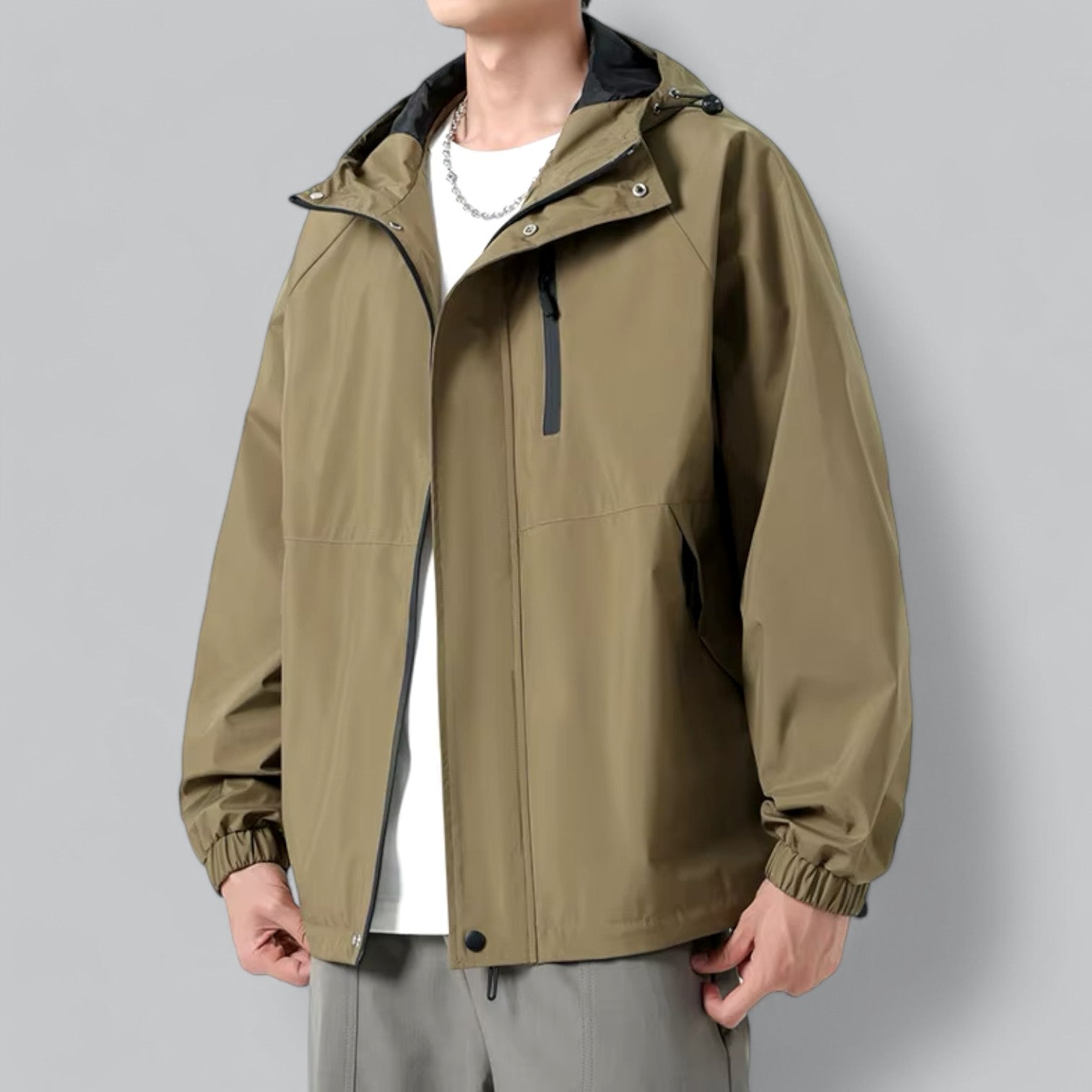 Valenti | Oversized Waterproof Windbreaker Jacket