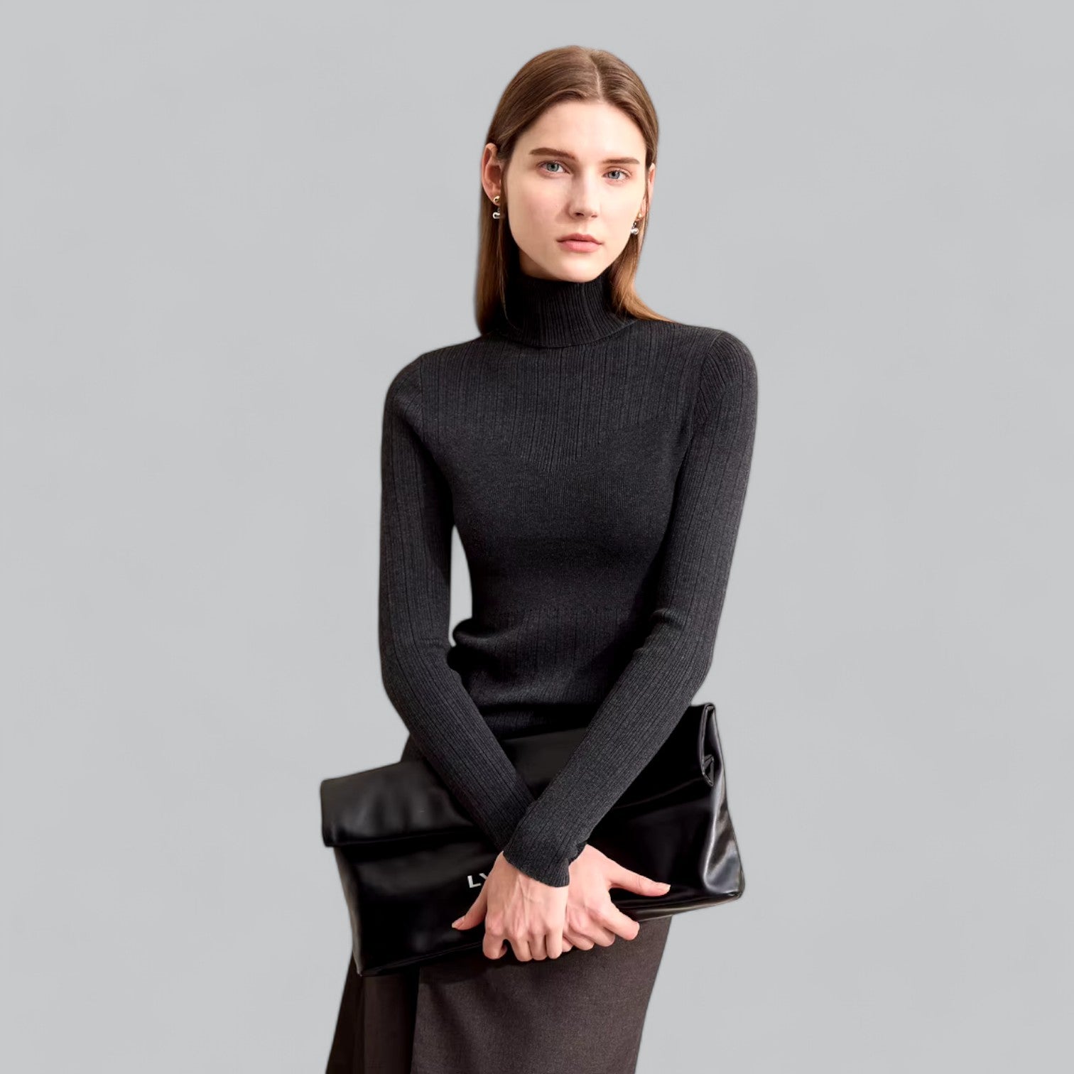 Valenti | Classy Luxury Cashmere Turtleneck Sweater Roll Neck Pullover