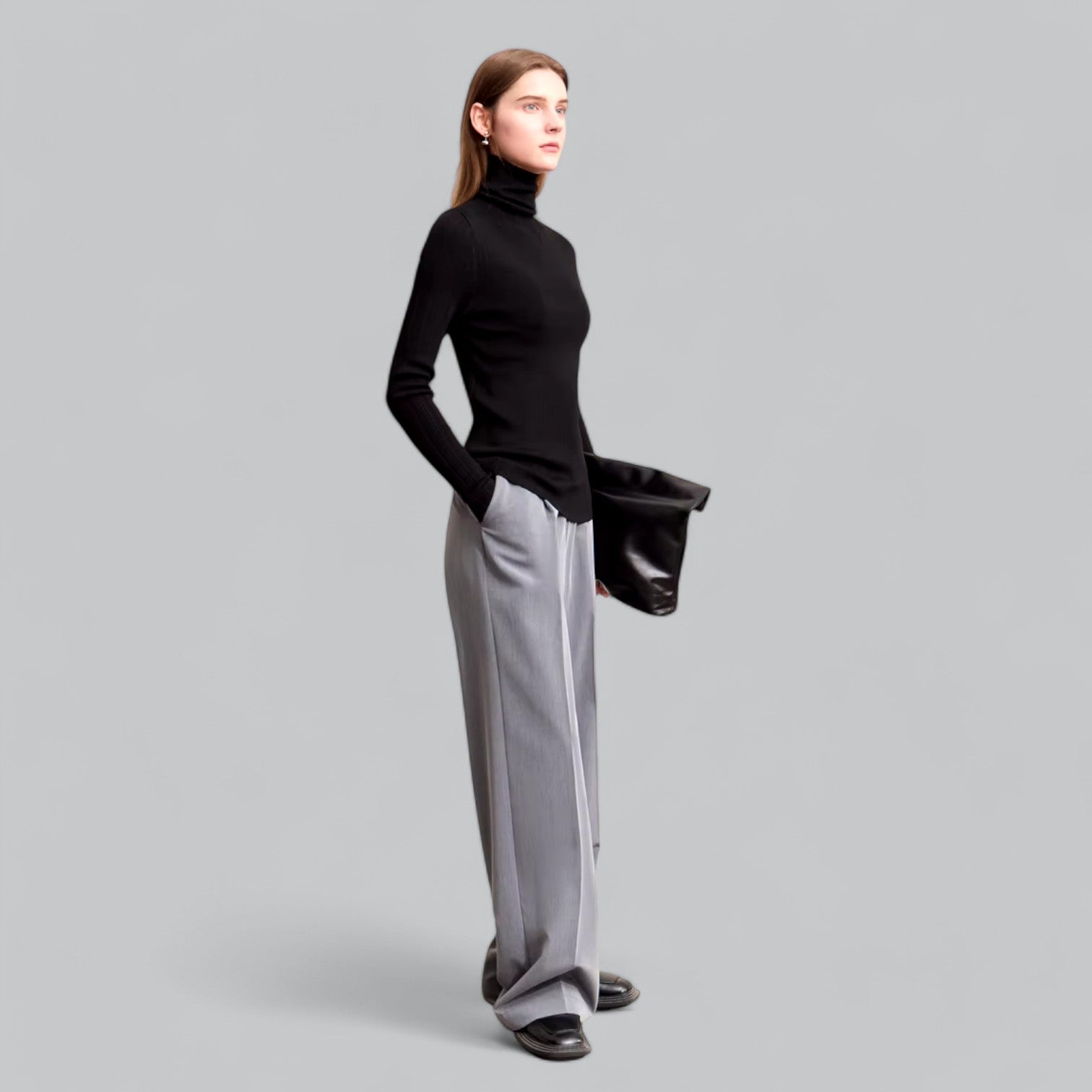 Valenti | Classy Luxury Cashmere Turtleneck Sweater Roll Neck Pullover