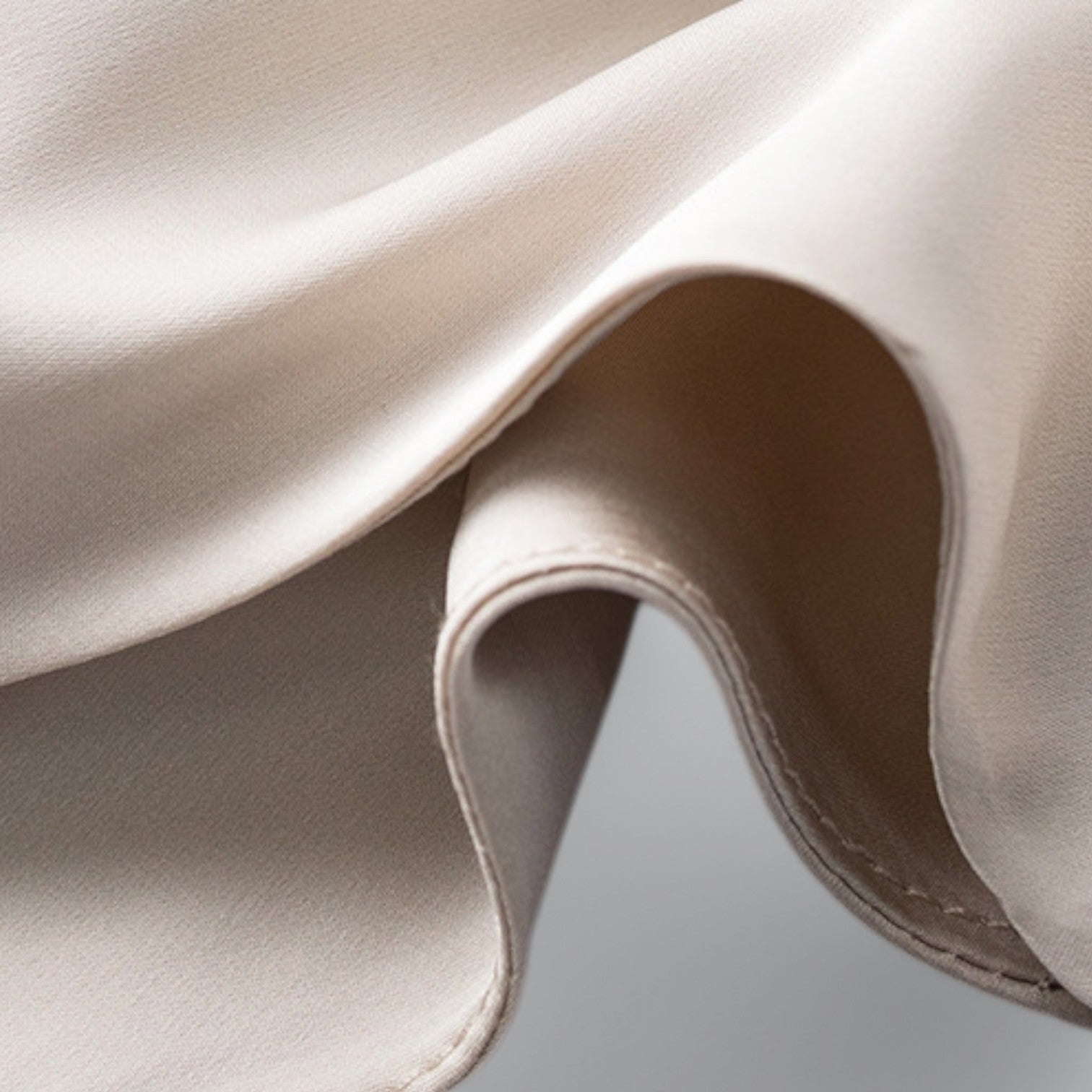 Valenti | Chic Satin V-Neck Tank Top - Satin Chiffon Camisole Crop Top