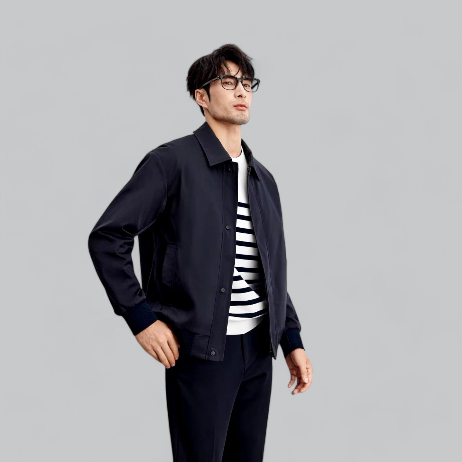 Valenti | Lightweight Business Jacket Short Buttoned