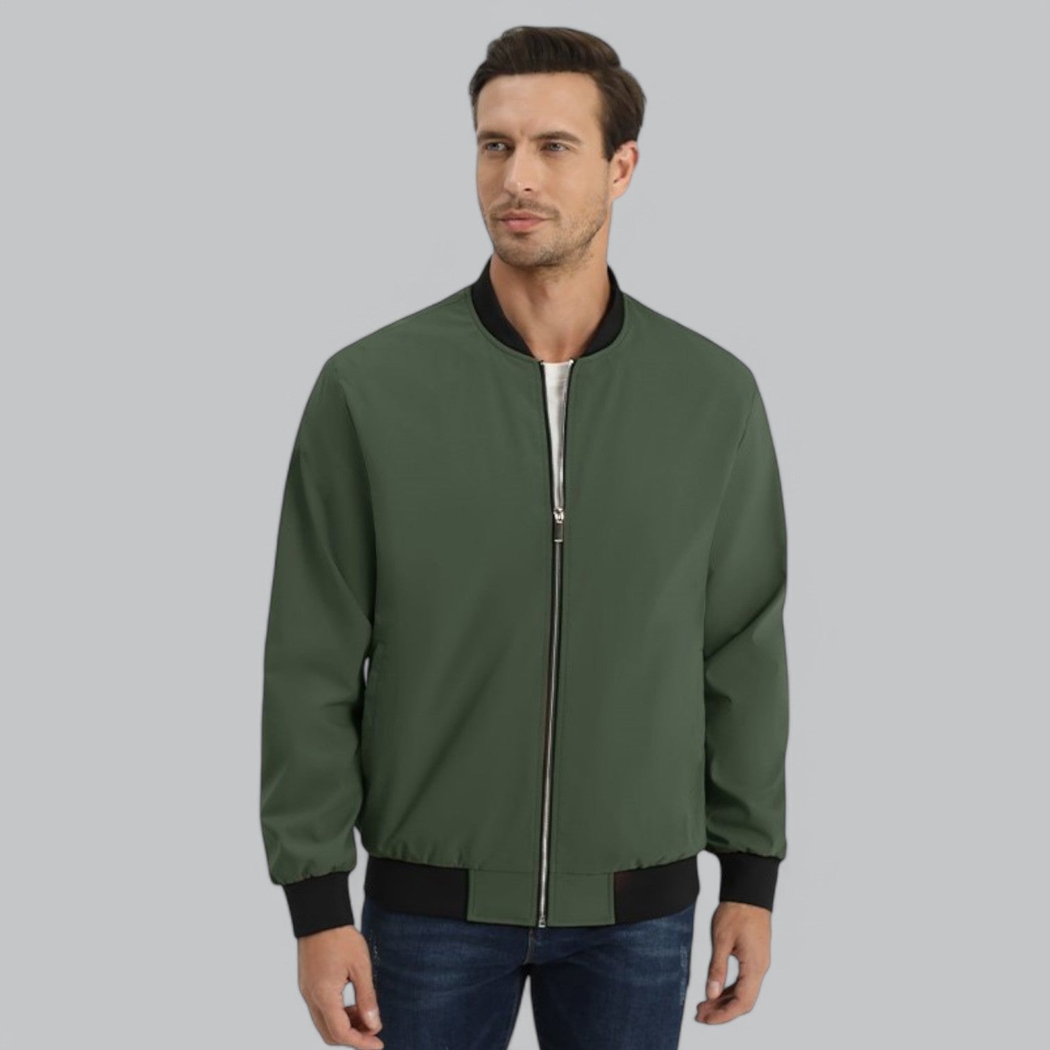 Valenti | Essential Windbreaker Jacket - Casual Lightweight Bomber