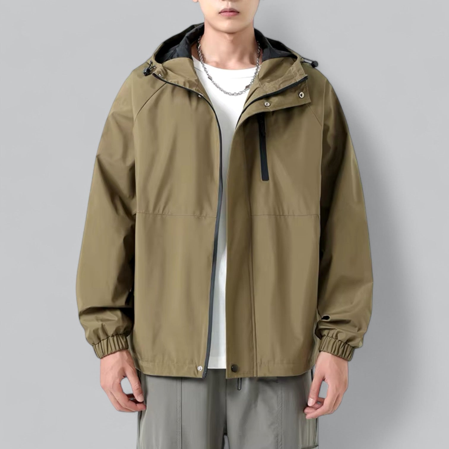Valenti | Oversized Waterproof Windbreaker Jacket