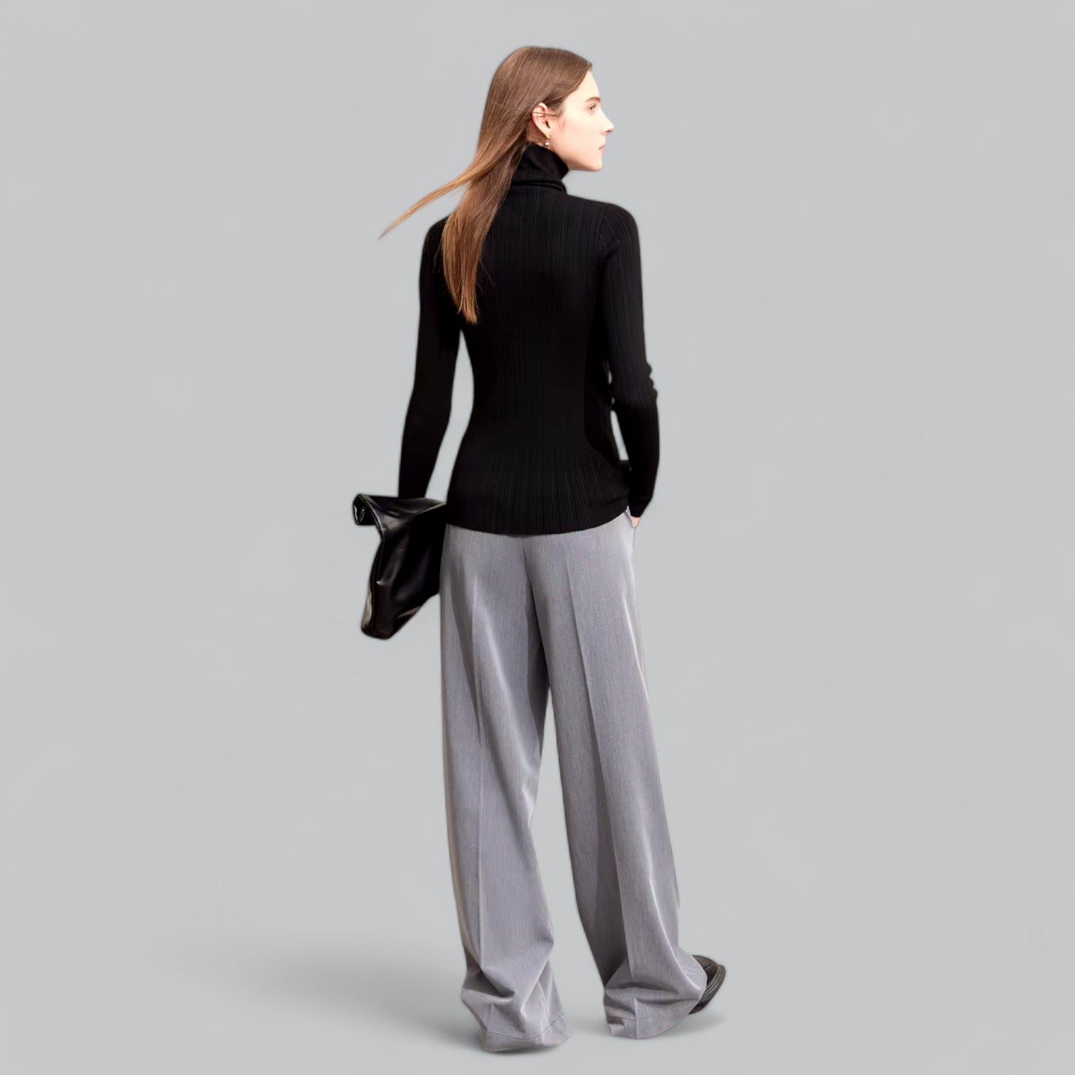 Valenti | Classy Luxury Cashmere Turtleneck Sweater Roll Neck Pullover